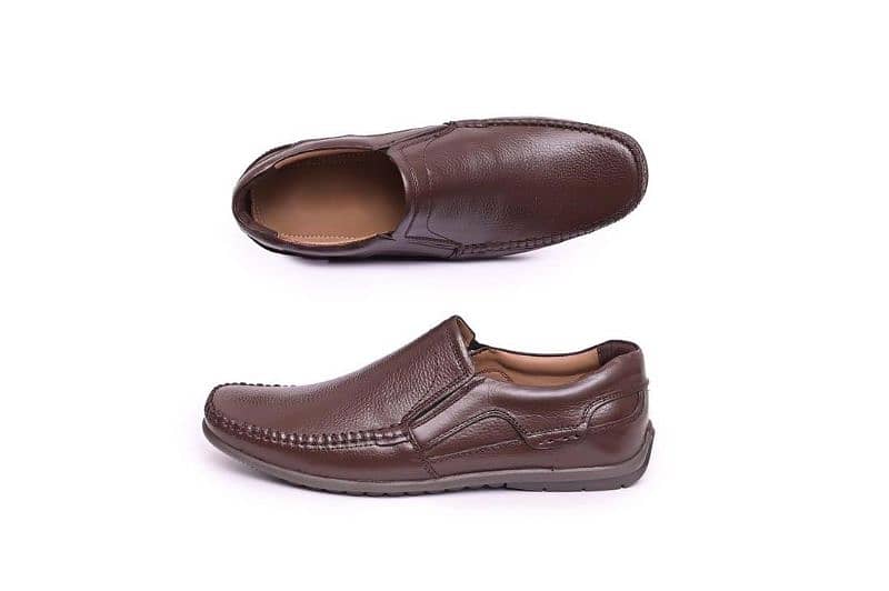 Men casual cow leather shoes 2