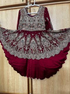 *Bridal lehnga | Wedding dress | Dupatta /short tail Frok, party dres