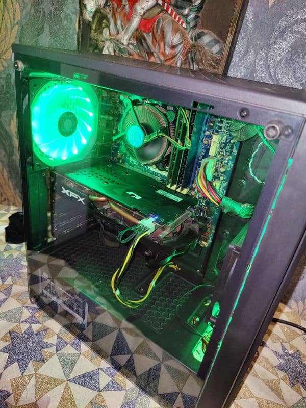 Gaming pc i7 4th generation. with RX 570 4Gb 256-bit DDR5 5