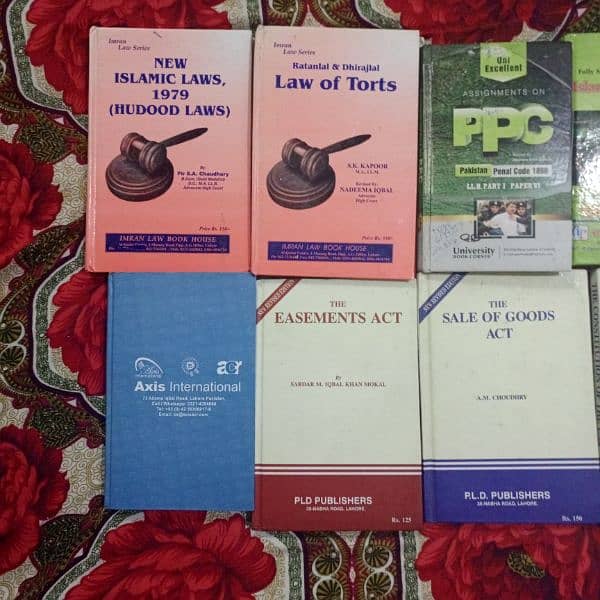 law books LLB 1