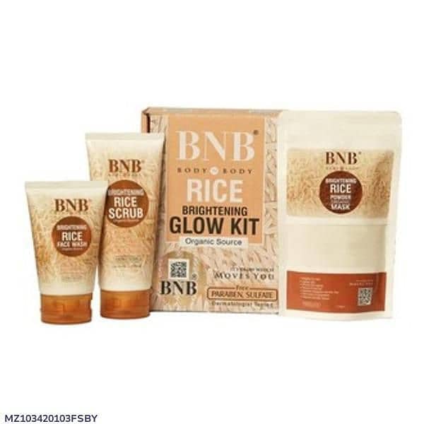 Whitening Rice Facial Kit 2