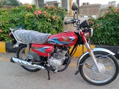 Honda cg125 2024  red color for sale