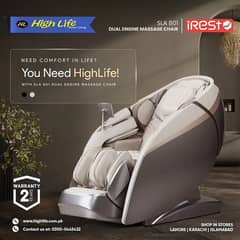 iREST MASSAGE CHAIR PAKISTAN, 4D World no. 1 Massage Chair|Recliner