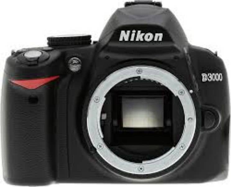 Nikon D3000 1