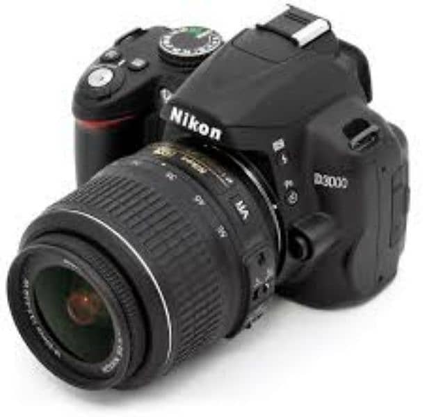 Nikon D3000 3