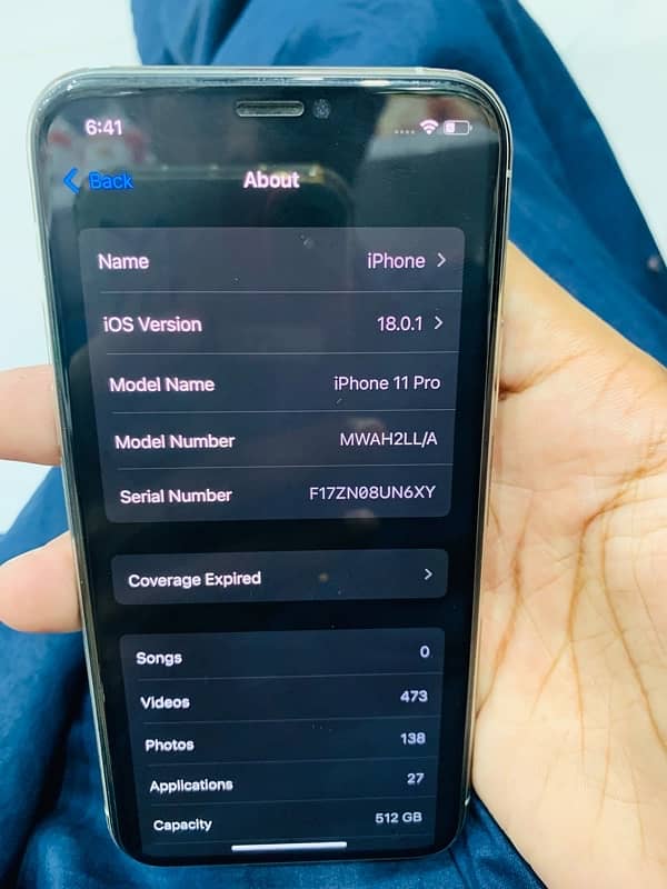 I Phone 11 Pro 512 GB Factory Unlock 3