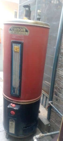 canon gas used gyser for urgent sale 1