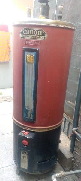 canon gas used gyser for urgent sale 2