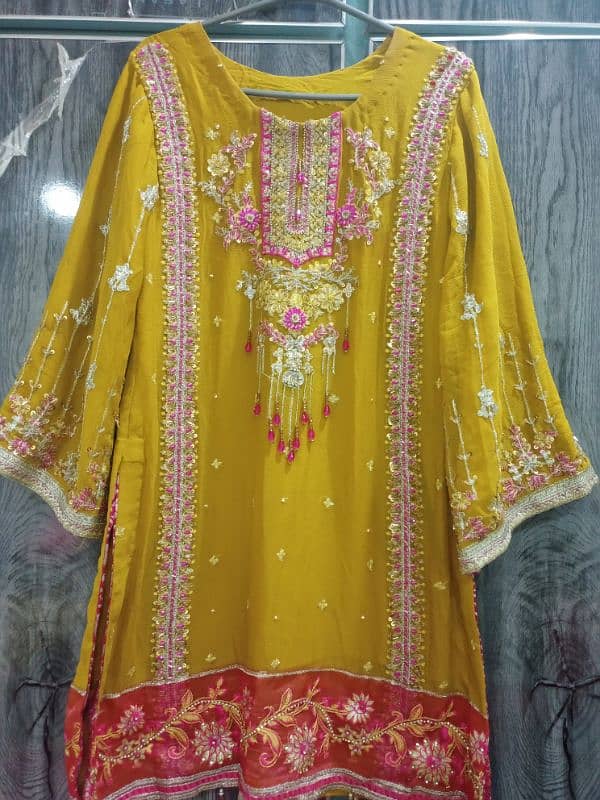 sharara suit / mehndi dress fancy new 0