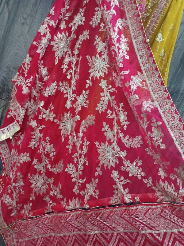 sharara suit / mehndi dress fancy new 4