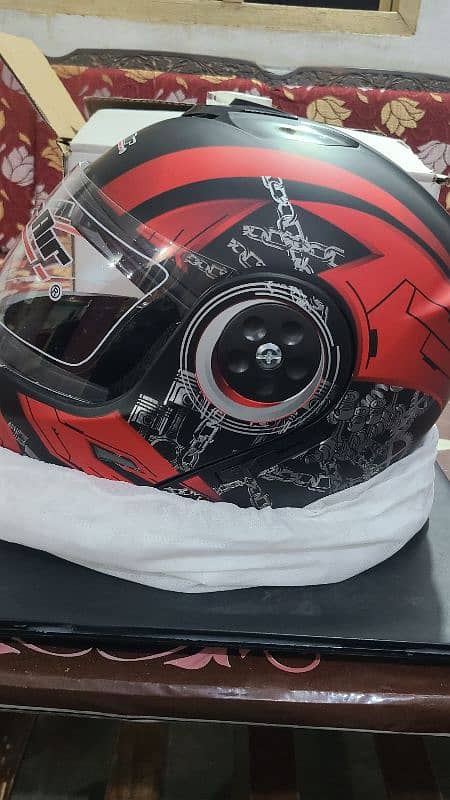 3 in 1 Flip Up Helmet Brand New 4