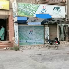 Full furnished office Size 17/40 with extra land attached bath attached kitchen furniture/ups//generator/ptcl/cctv cameras/ best option, 200 feet main road facing power house chowrangi north khi sector 11A 0