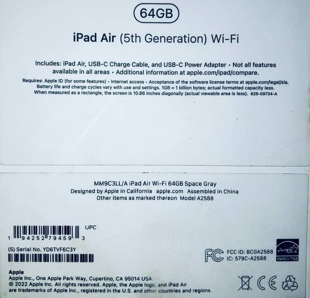 ipad air 5 m1 7