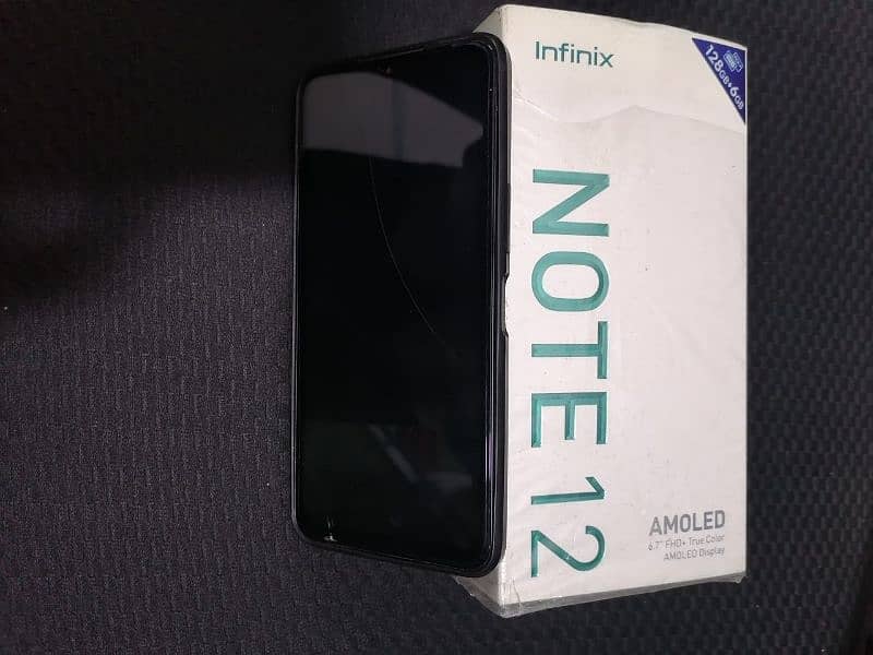 infinix Note 12 6+5gb Ram  128gb Memory complete box PTA APPROVED 3