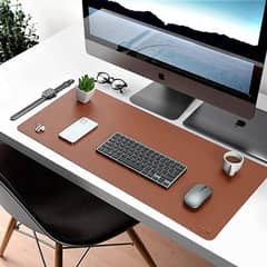 Leather Laptop Desk MousePad|Original Leather Office Computer Desk Ma