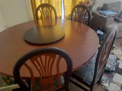 Dinning table with 4 chairs