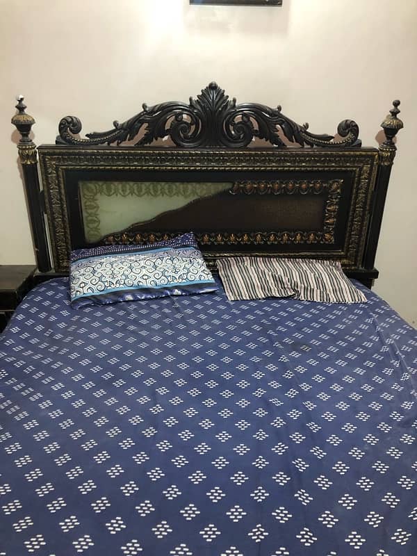 used bedroom set available 2