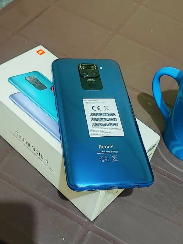 Redmi note 9 4/128gb complete box 10/9.5 4