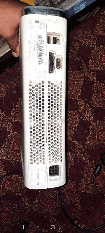 Xbox 360 with 3 controllers 27 games installed 3