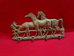 wall Hanging Horses key Holder