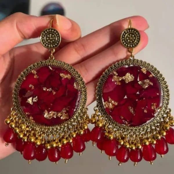 Resin Jhumka 0