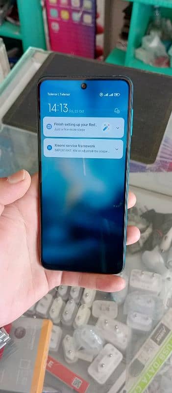 Redmi note 9s with complete box for sale 3