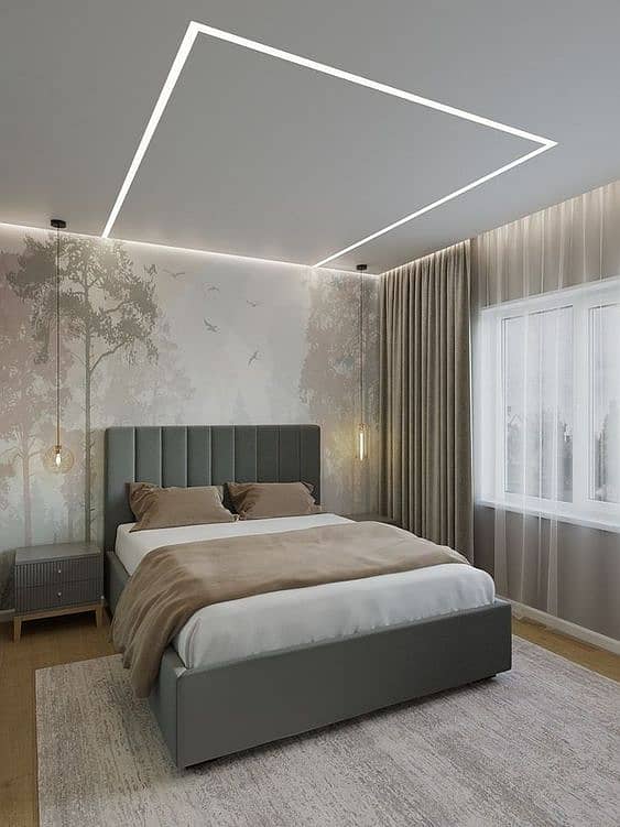 ceiling  Light   / Ceiling Design / Gypsum ceiling 8