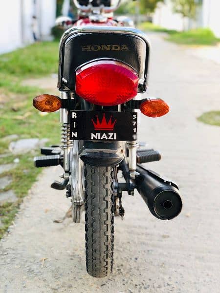 Honda 125 Rawalpindi num all ok 2