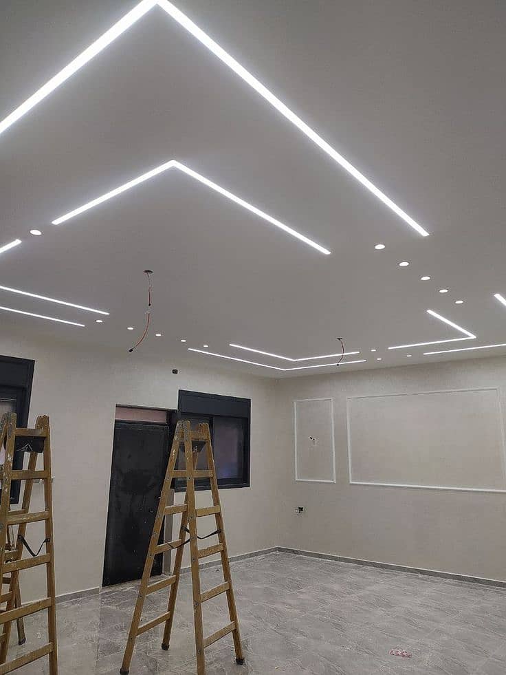 Ceiling for room / Gypsum board / Home decore ideas 4