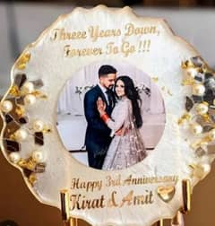 Resin Wedding  Nikha Frame