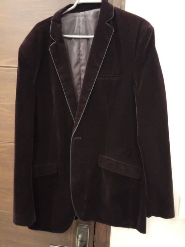 casual coat of a leading brand charcoal 1 time used for few hours 0