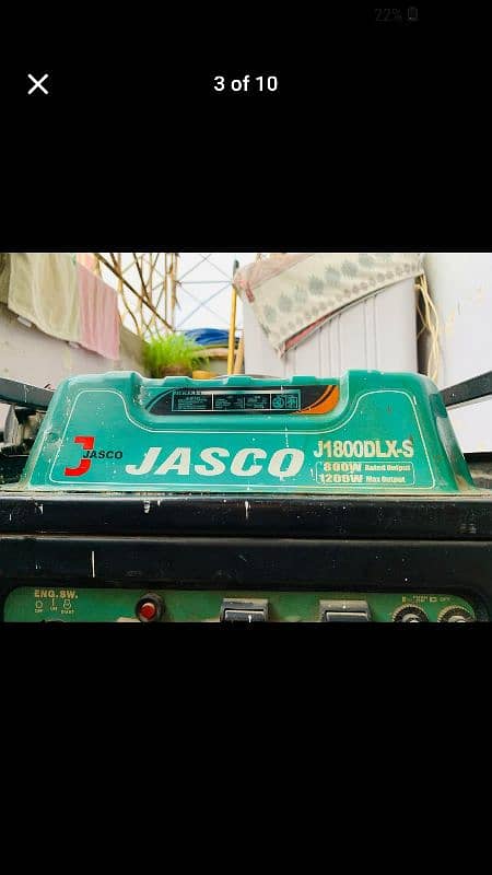 jasco generator good condition 0