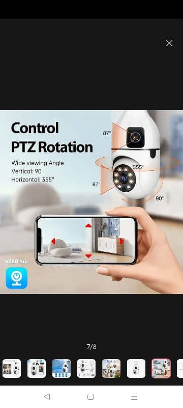 v380 Pro Double lens HD camera 5