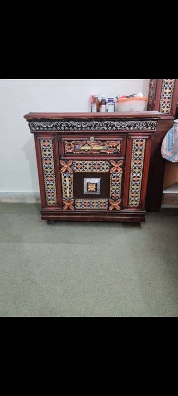 Bed for Sale Excellent Condition Chinioti Style Wooden Bed 3