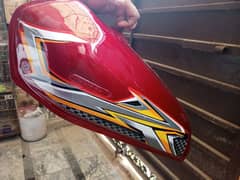 Tanki tapa for sale Honda 125 25 model red color china copy