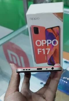 oppo f17 8gp 128gb with box pack set all ok