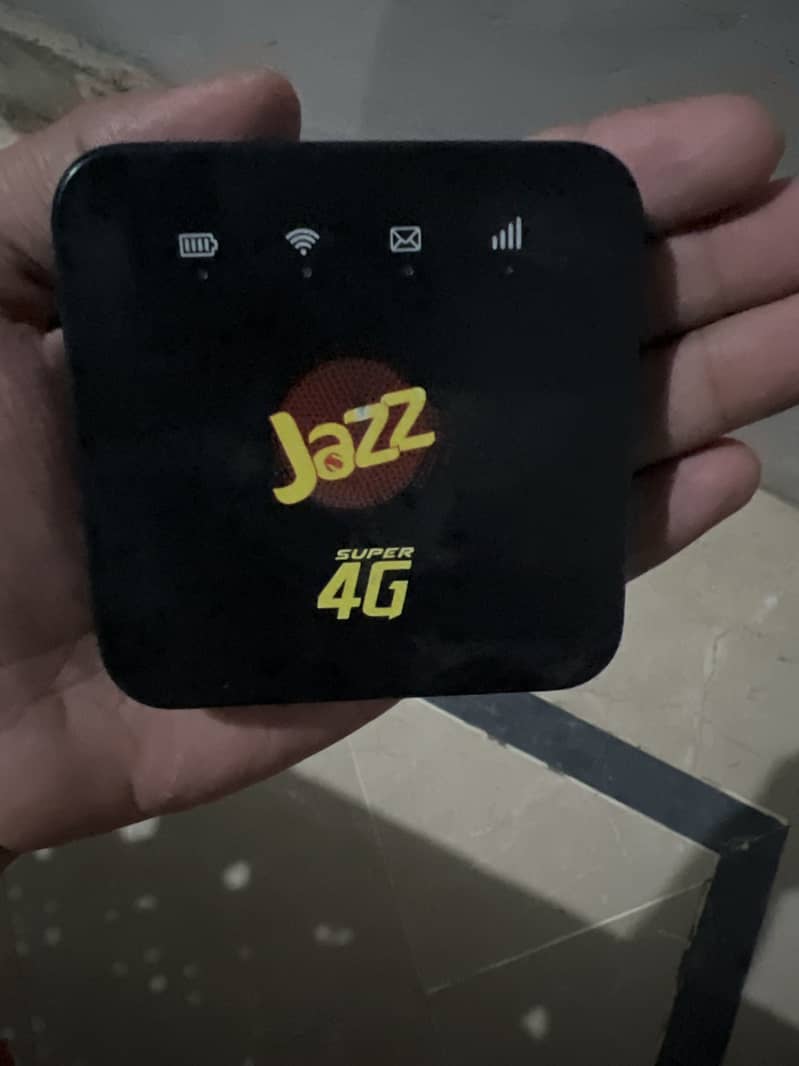 Jazz 4g device internet 0