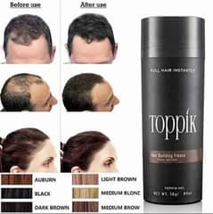 Toppik Hair Building Fiber Fuller Looking Hair for Men & Women(27.5g)