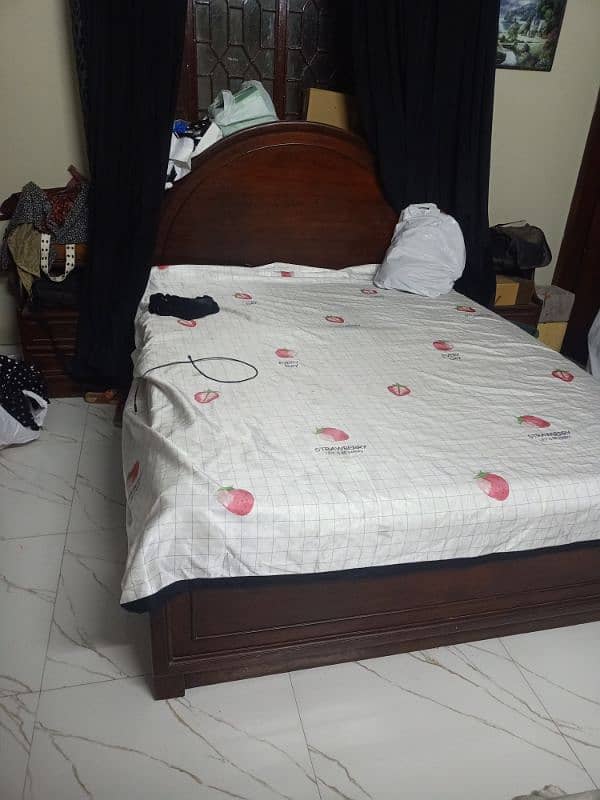 wooden bed for sale 1