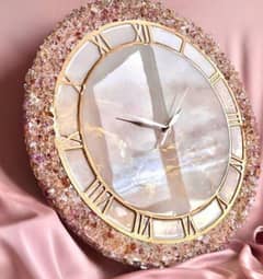 Resin Clock 16 inches