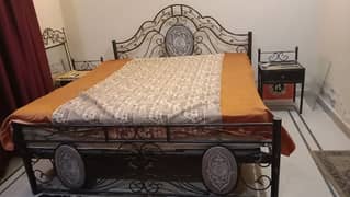 rot iron bed for sale