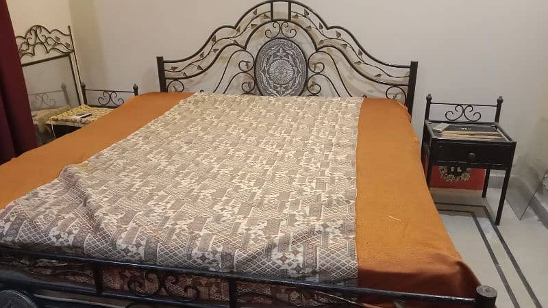 rot iron bed for sale 1