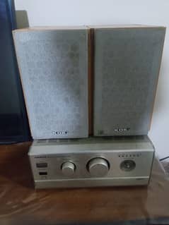 Onkyo A-911M Amplifier with KOK speakers