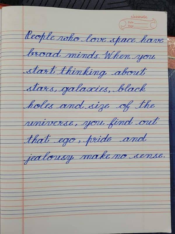 handwriting assignment work 1