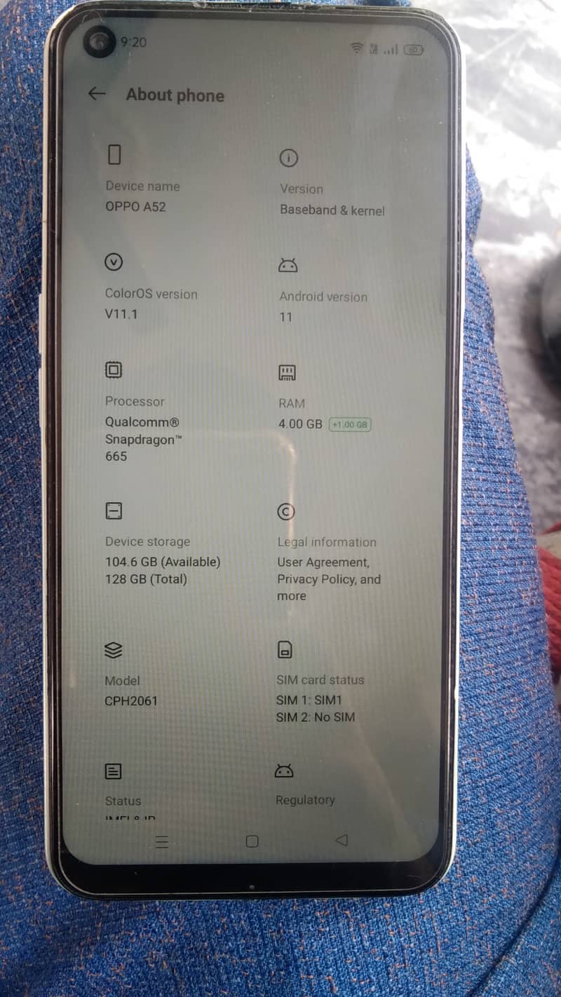 OPPO A52 Urgent Sale 5