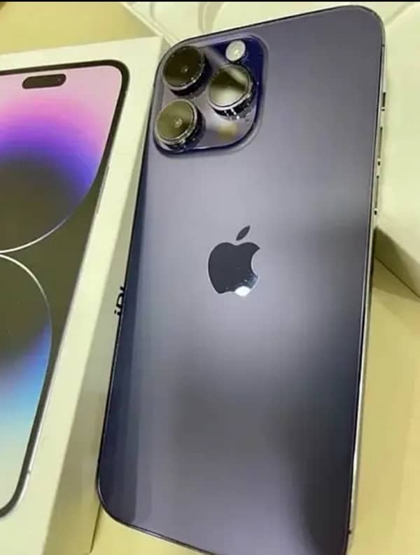 iPhone 14 Pro Max 256 GB NON PTA Deep Purple Lush Set 1