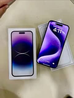 iPhone 14 Pro Max 256 GB NON PTA Deep Purple Lush Set 0