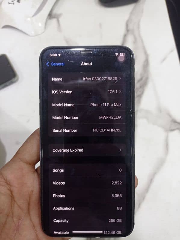 IPHONE 11 PRO MAX 256GB NON PTA 3