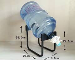 Water bottle stand with Nozzle