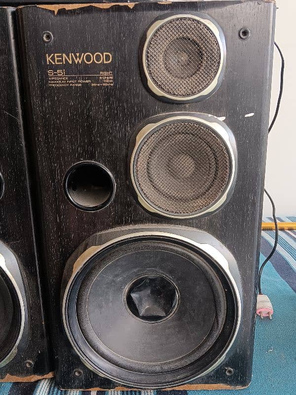 Kenwood Speakers with amplifier 2